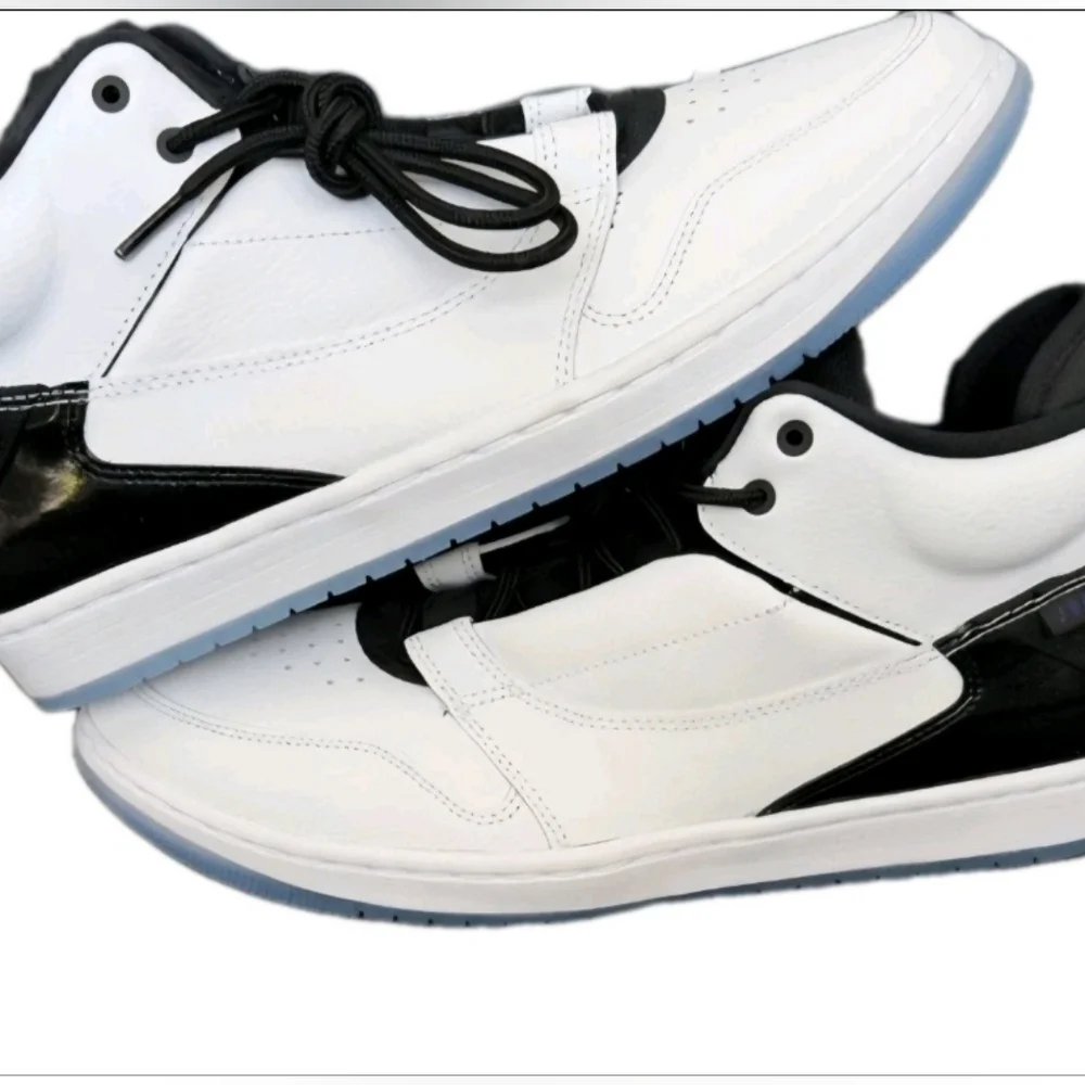 NIKE AIR JORDAN Men's "Fadeaway" Concord Basketball Sneakers Men's Size 10.5 New - Picture 4 of 8